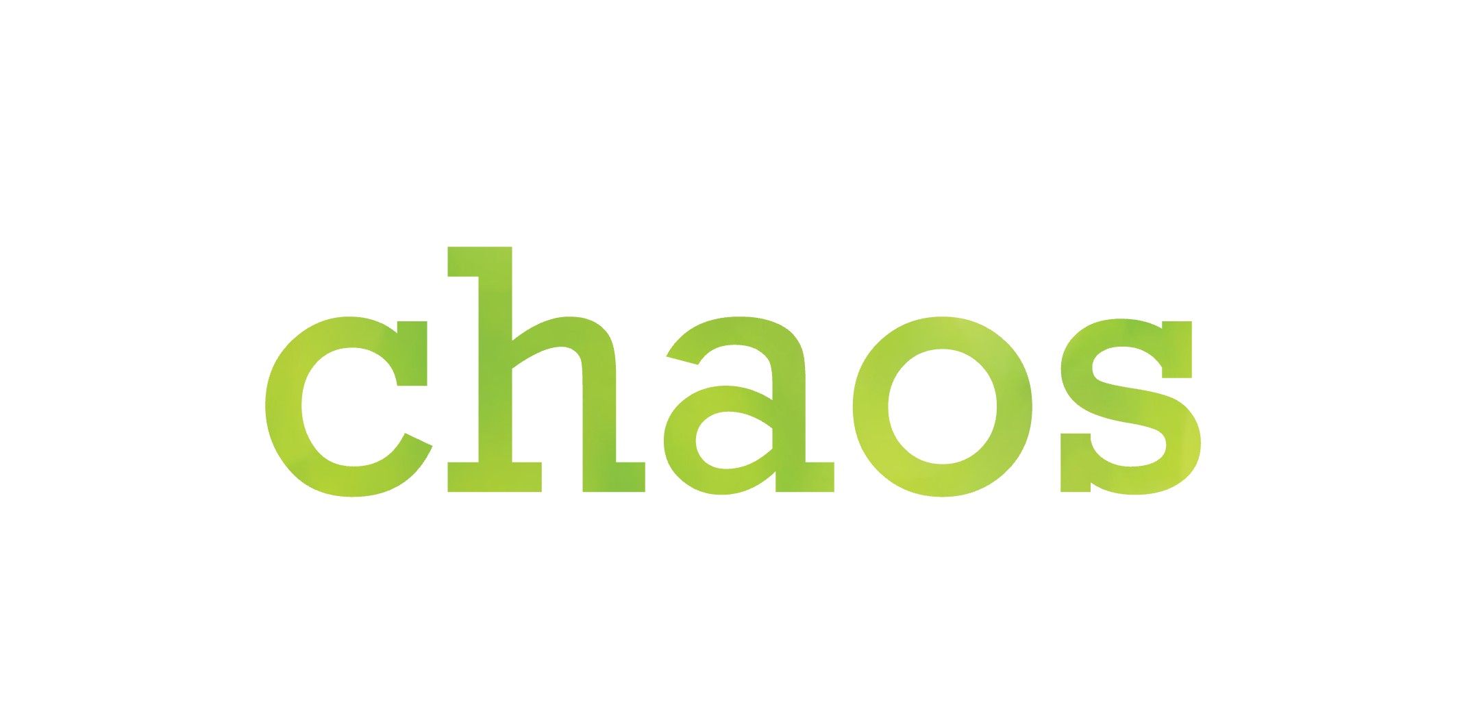 green letters spelling chaos